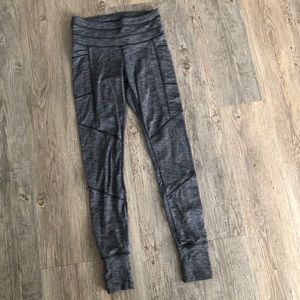Athleta fitness yoga leggings in dark gray XS